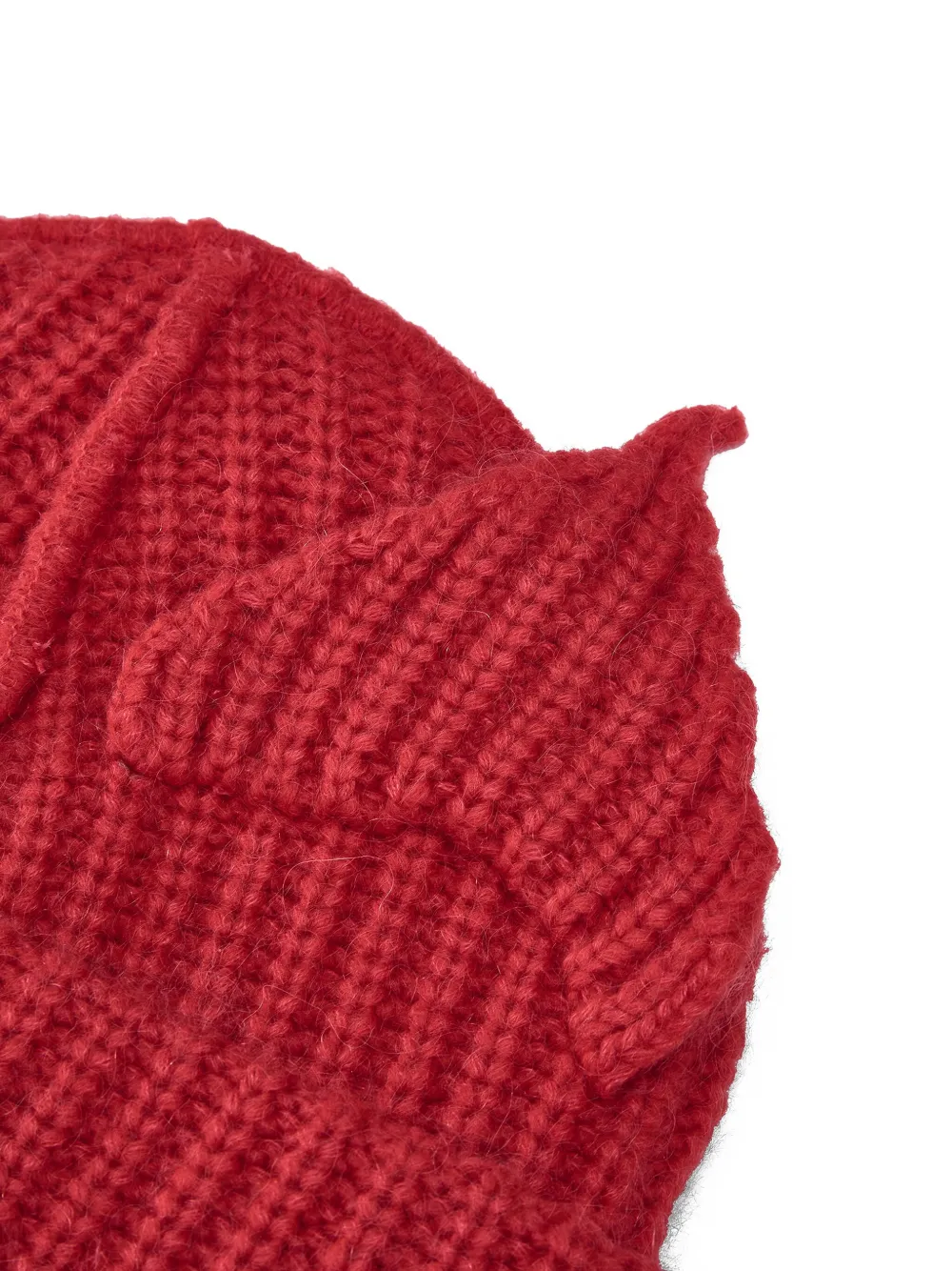 Charles Jeffrey Loverboy Knit Beanie Hat In Red