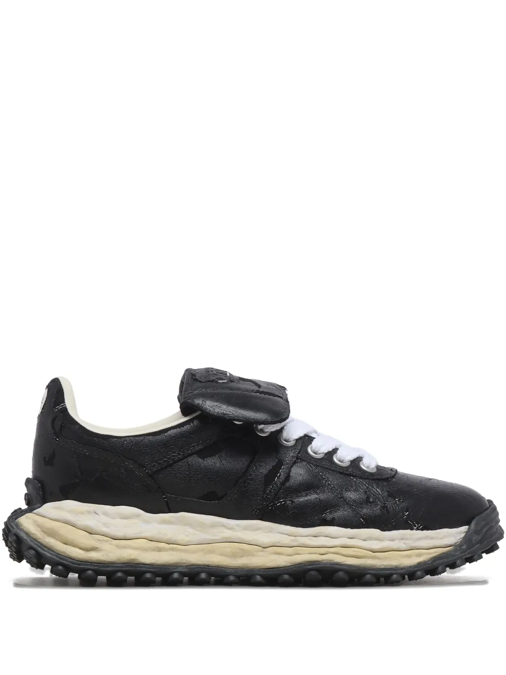 Maison MIHARA YASUHIRO Scott padded tongue sneakers - Nero
