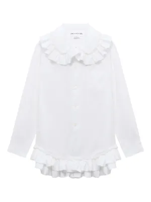 COMME des GARÇONS GIRL ホワイトシャツ M COMME des GARCONS GIRL（シャツ/ブラウス(長袖/七分)）のフリマ