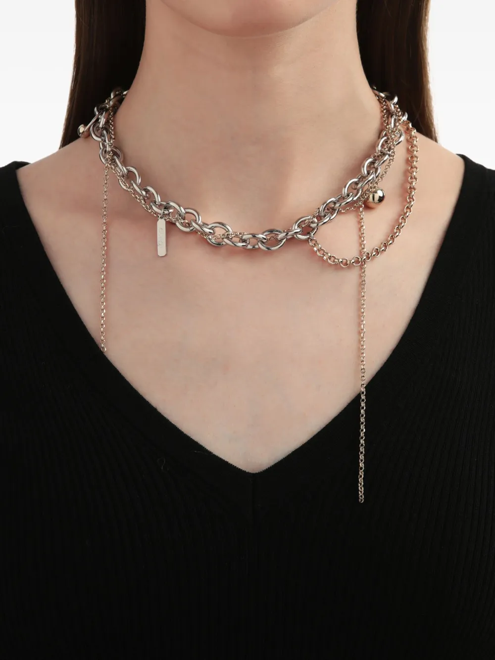 Justine Clenquet Lewis halsketting - Zilver