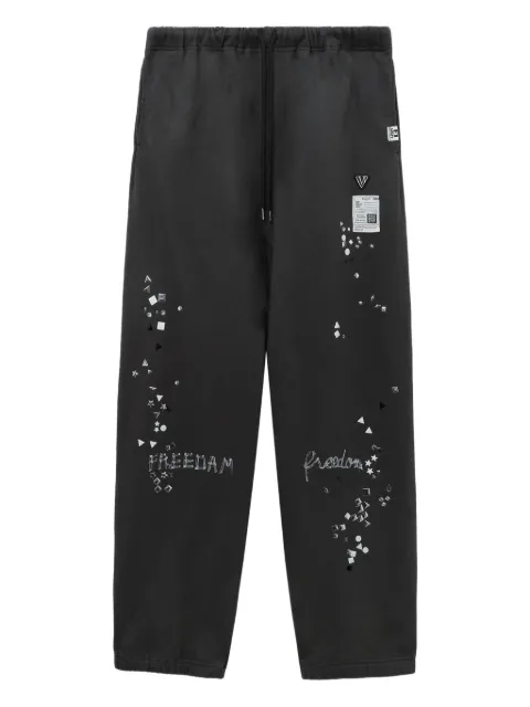 Maison MIHARA YASUHIRO pantalon de jogging à ornements