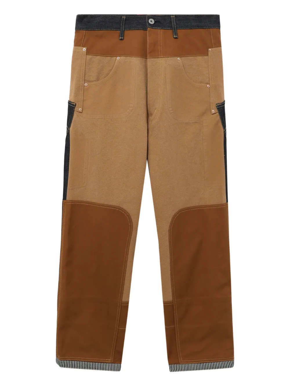 Junya Watanabe X Levi's Panelled Jeans In Neutral