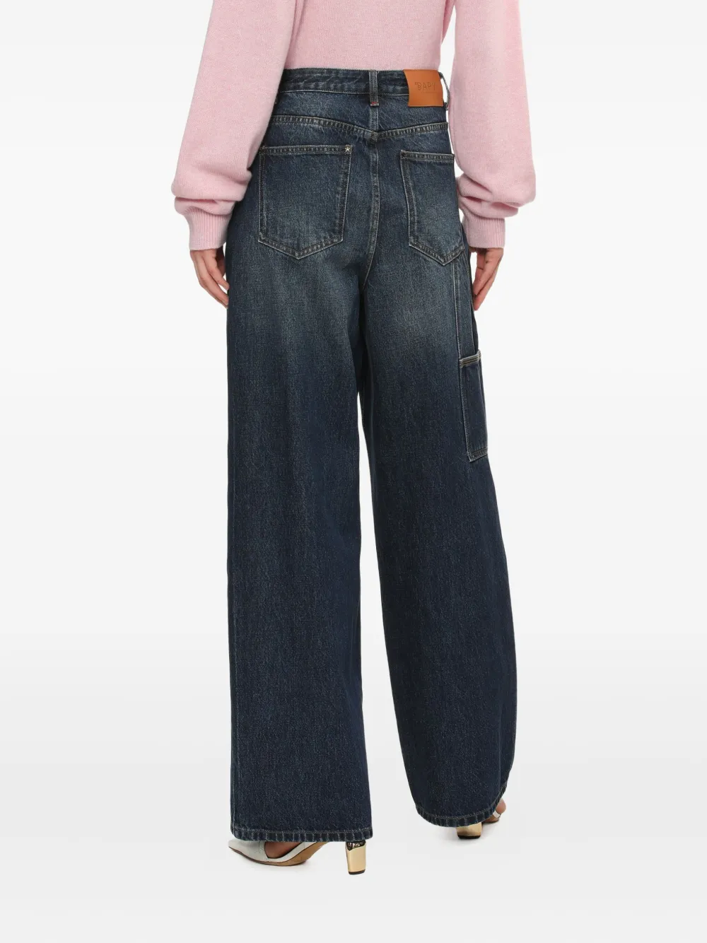 Bapy By *a Bathing Ape® Five-pocket Jeans In Blue
