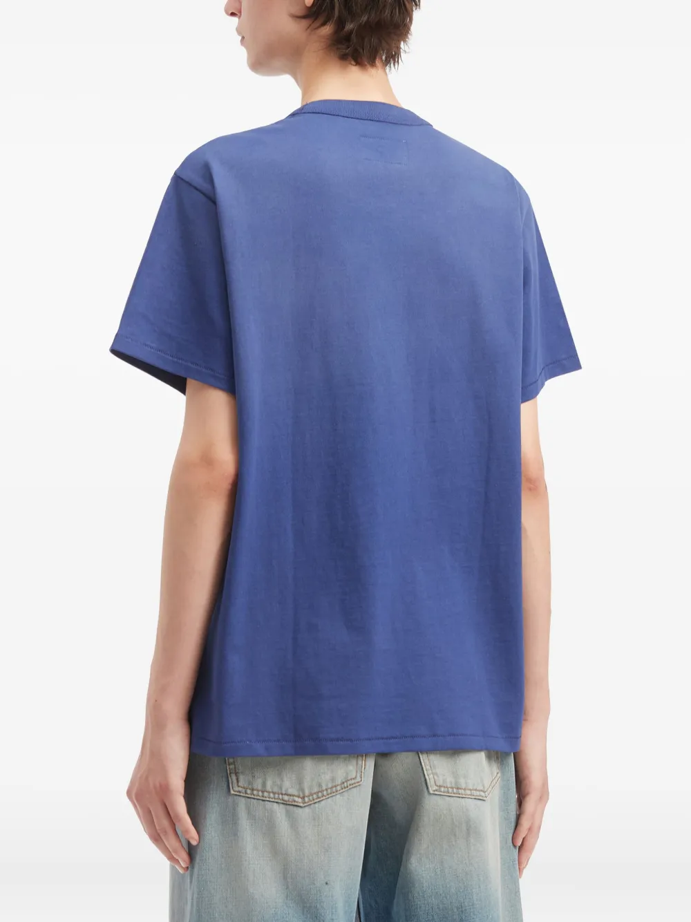 ERL T-shirt met grafische print Blauw