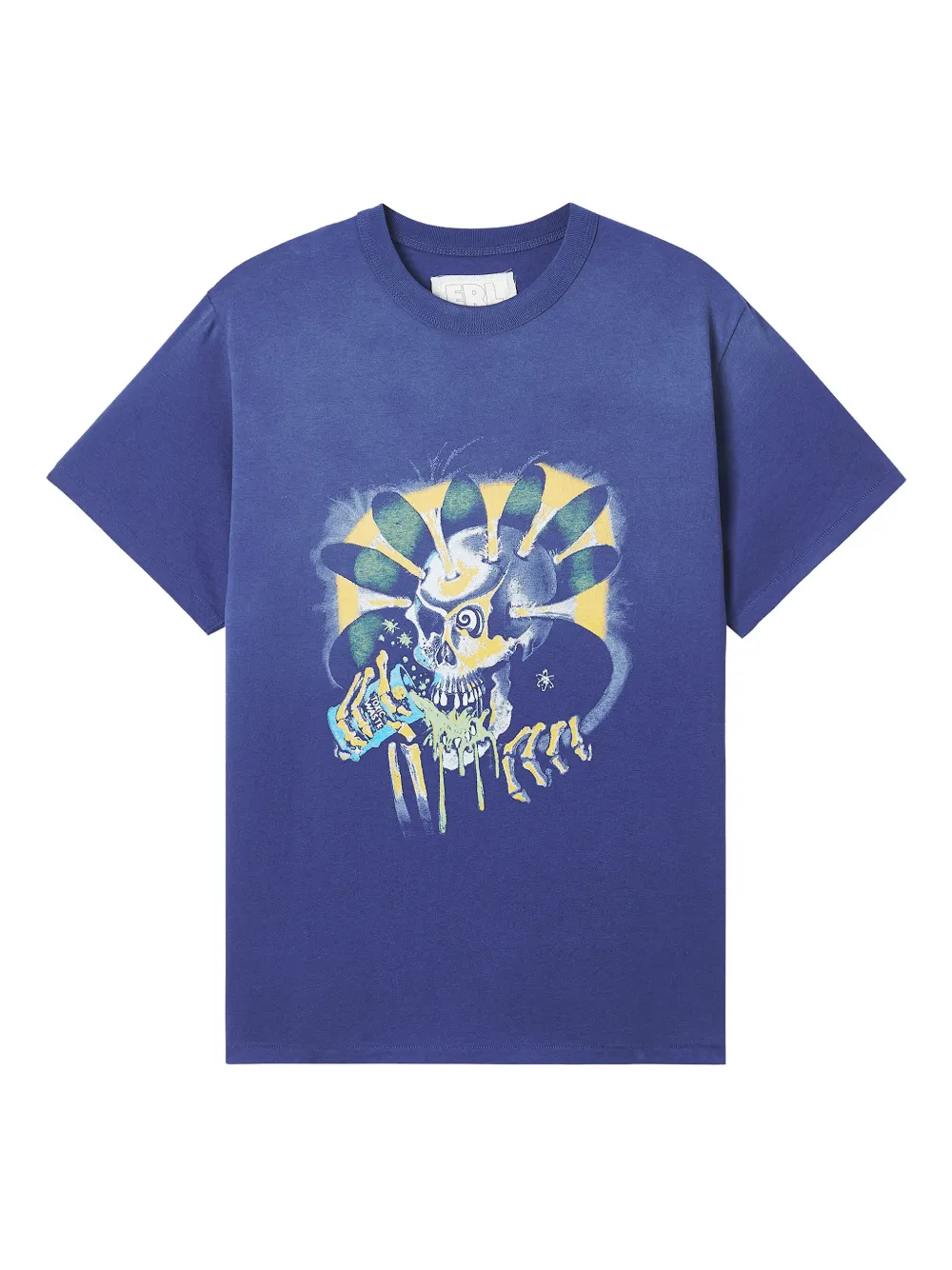 ERL playera con estampado gráfico | azul | Image 1