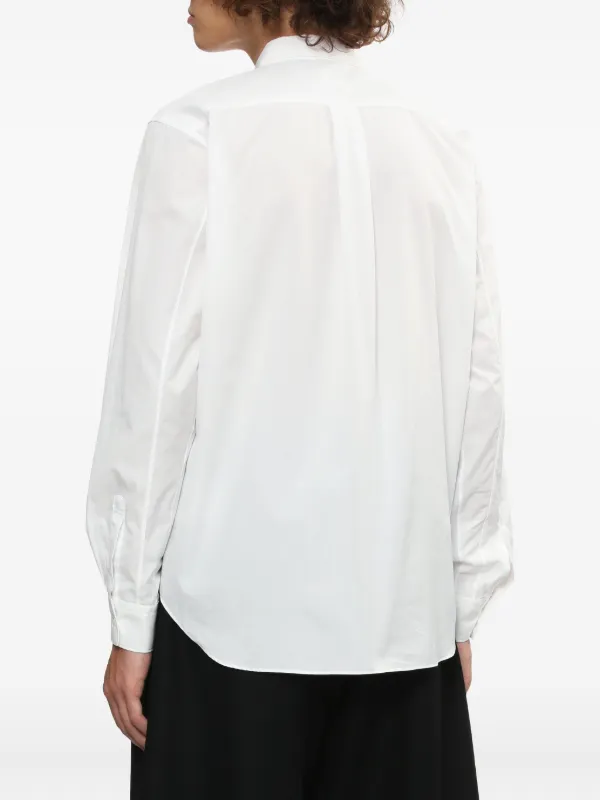 Black Comme Des Garçons スタッズボタン シャツ | ホワイト | FARFETCH JP