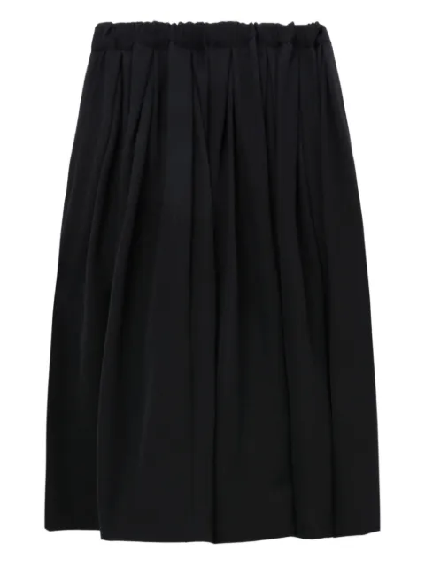 Comme Des Garçons Comme Des Garçons pleated midi skirt