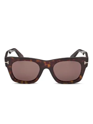 TOM FORD ブラウンキャットアイサングラス TOM FORD Eyewear キャットアイ サングラス | ブラウン | FARFETCH JP