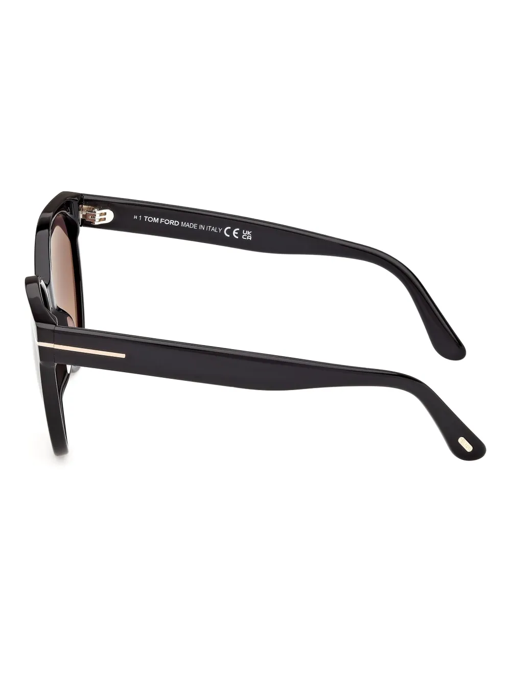 Tom Ford Round-frame Sunglasses In Black