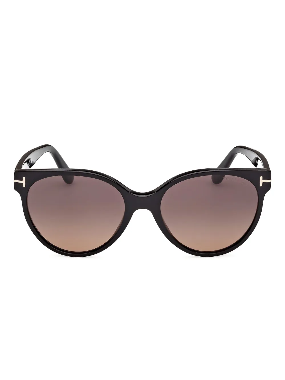 Tom Ford Round-frame Sunglasses In Black