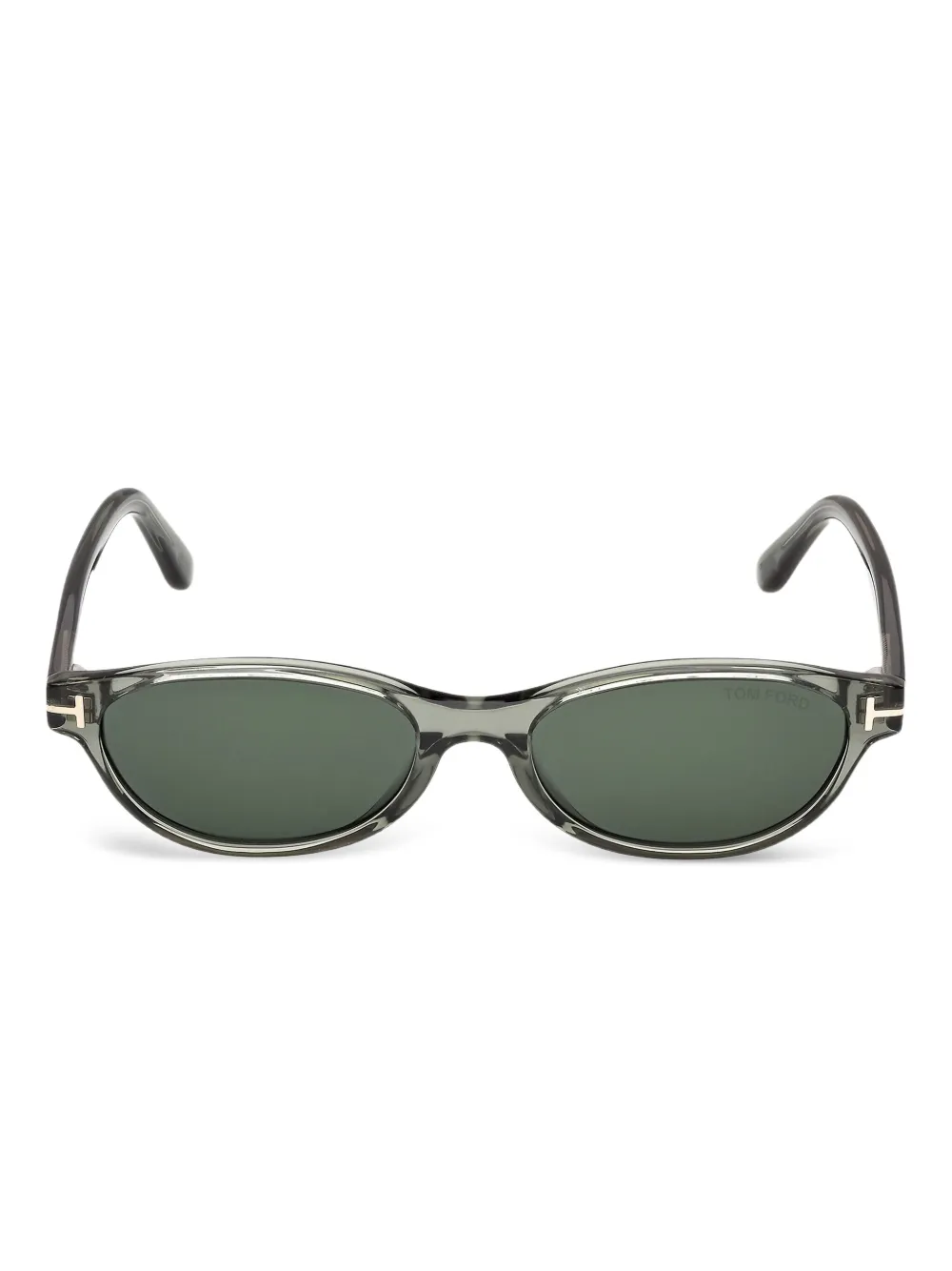 TOM FORD Eyewear oval-frame sunglasses - Grigio