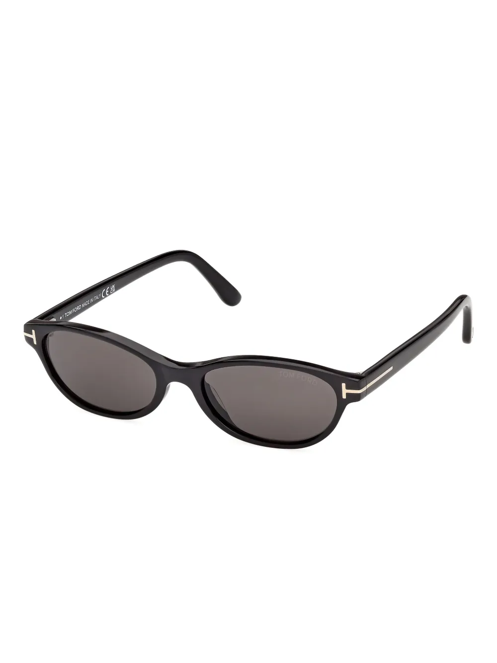Tom Ford Chloe 52mm Oval Sunglasses In Black