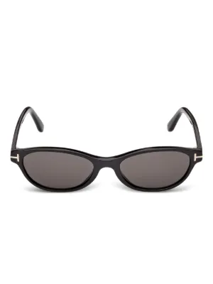 TOM FORD Eyewear ブローライン サングラス | ブラック | FARFETCH JP