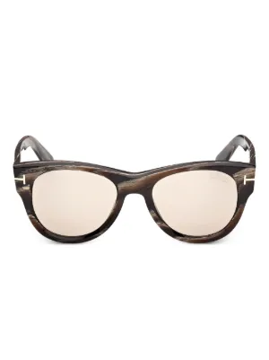 TOM FORD Eyewear Bettina バタフライフレーム サングラス | ブラウン