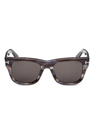 Gucci Eyewear リムレス スクエアサングラス | ブラウン | FARFETCH JP