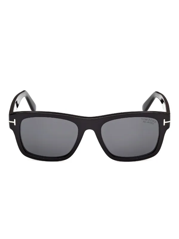TOM FORD Eyewear スクエアフレーム サングラス | ブラック | FARFETCH JP
