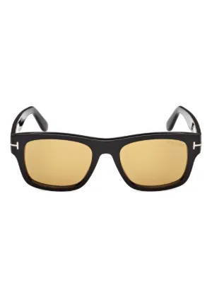 TOM FORD グラデーション ラウンド サングラス TOM FORD Eyewear グラデーション ラウンドサングラス | ブラック