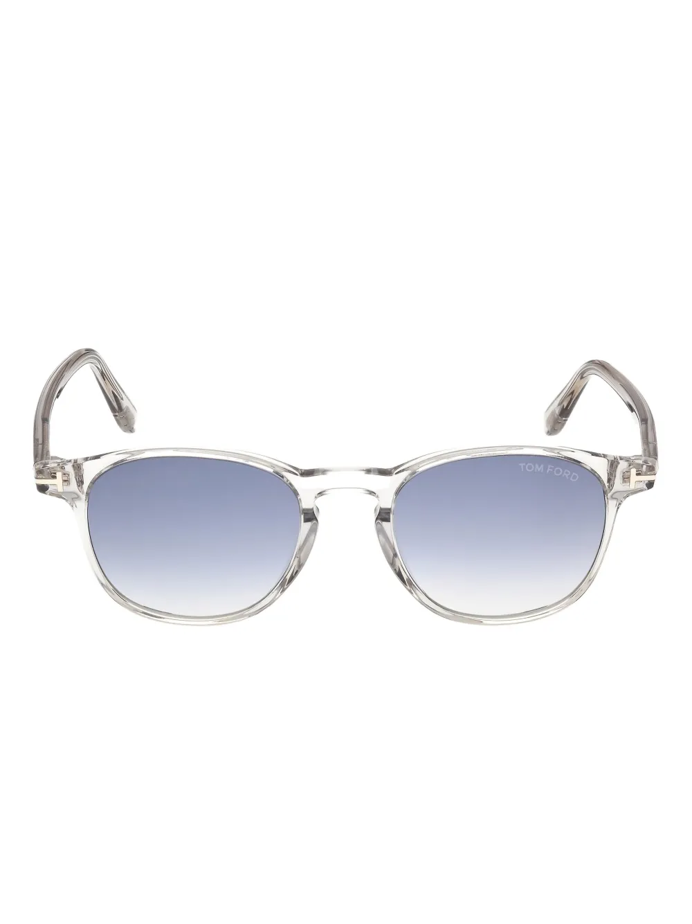 Tom Ford Round-frame Sunglasses In Blue