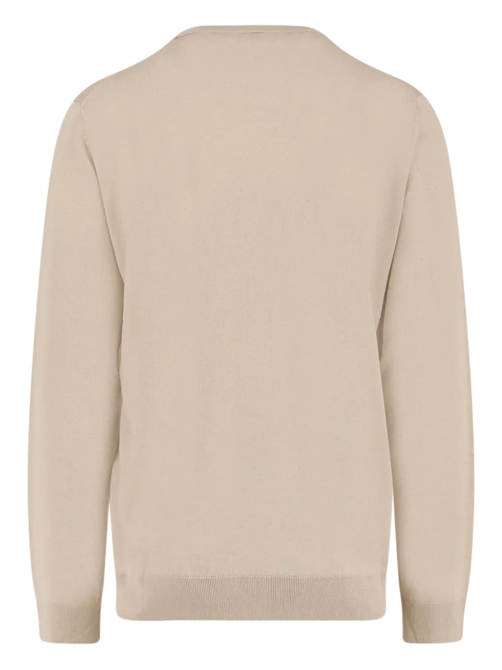 ALPHA STUDIO crew-neck sweater - Beige