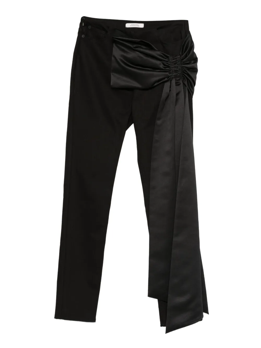 Dorothee Schumacher Pantaloni con fiocco - Nero