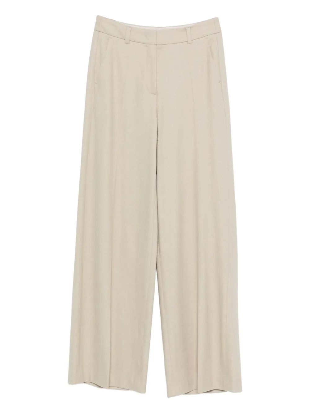 Luisa Cerano concealed-fastening tailored trousers | Neutrals | Image 1