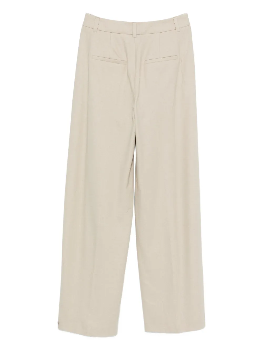 Luisa Cerano Pantalon met verborgen sluiting - Beige