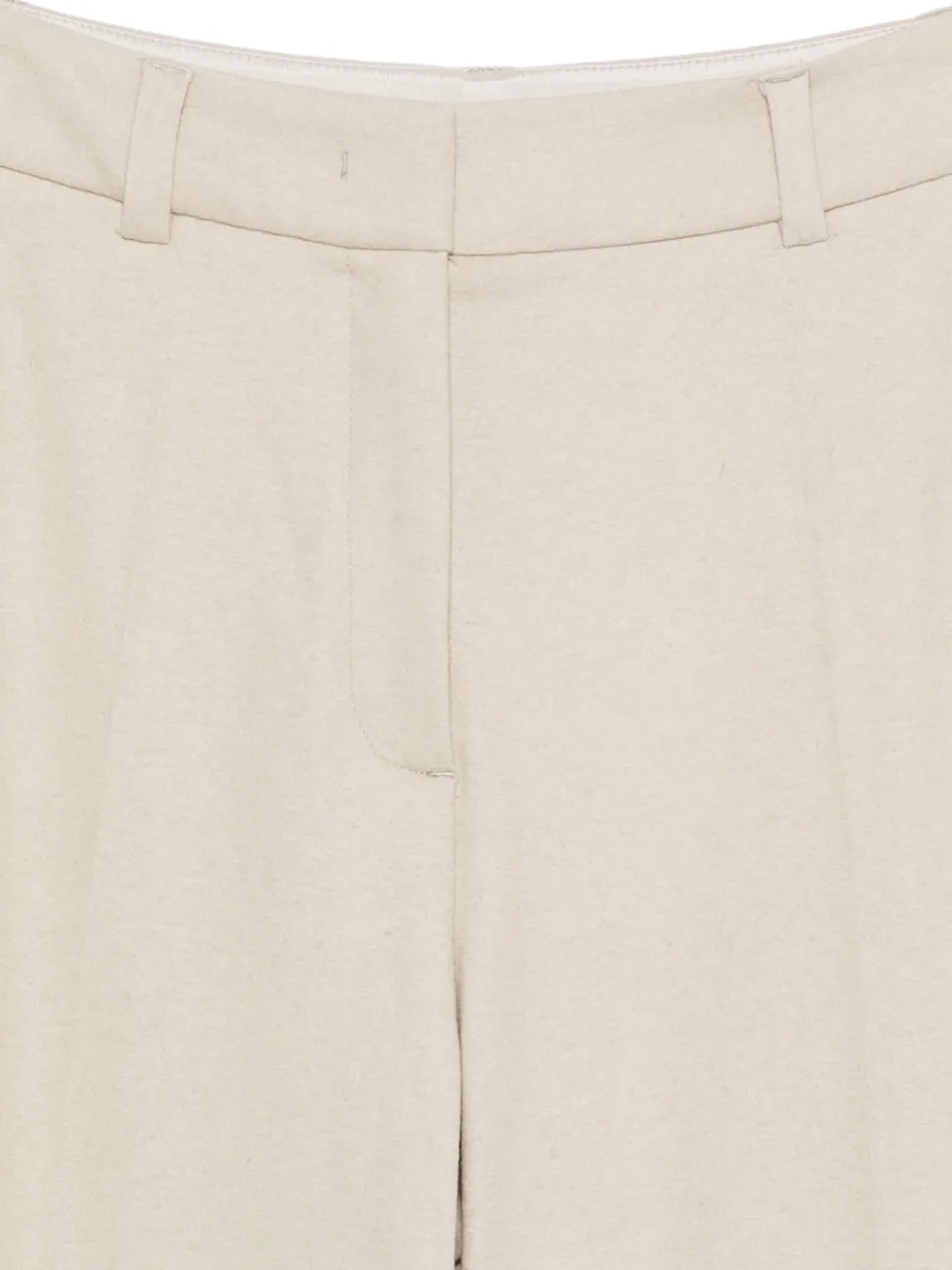 Luisa Cerano Pantalon met verborgen sluiting Beige