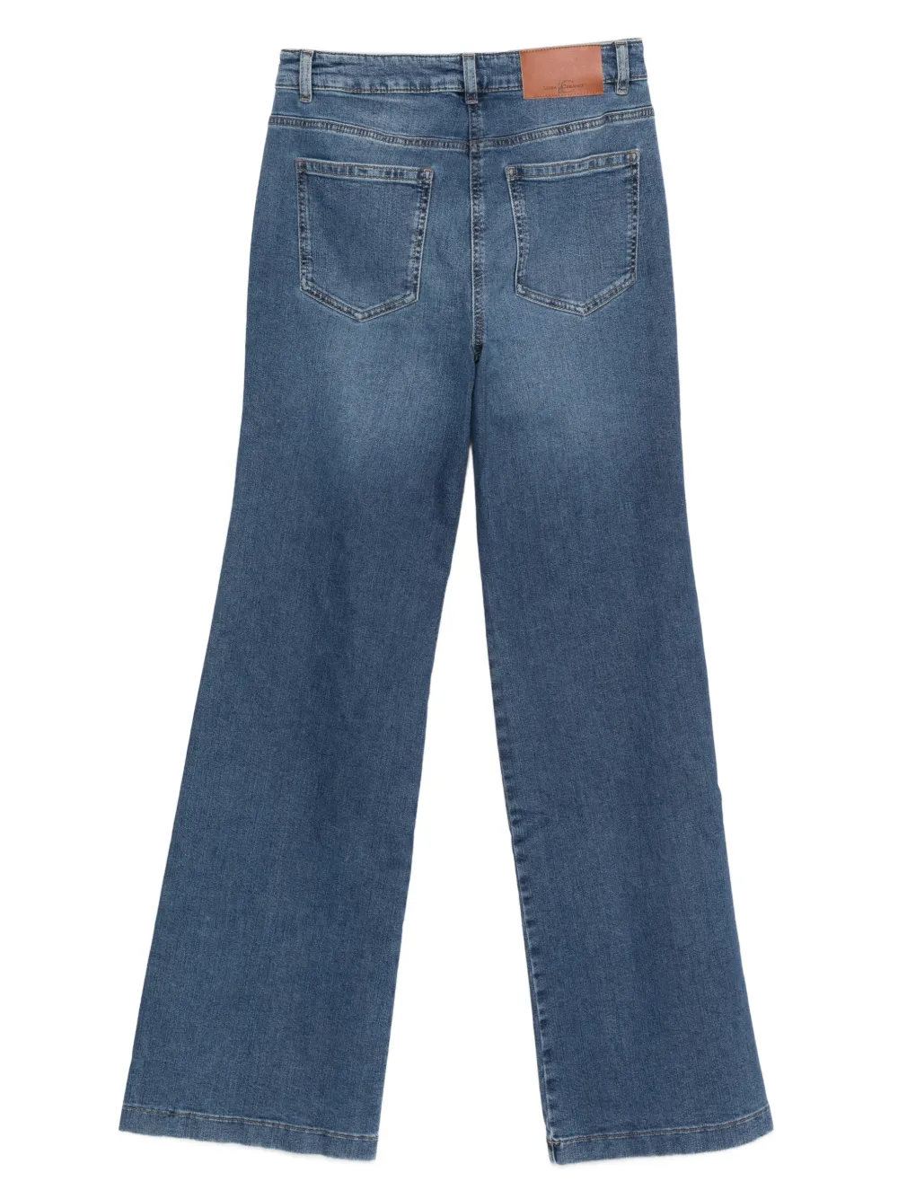 Luisa Cerano Flared broek - Blauw