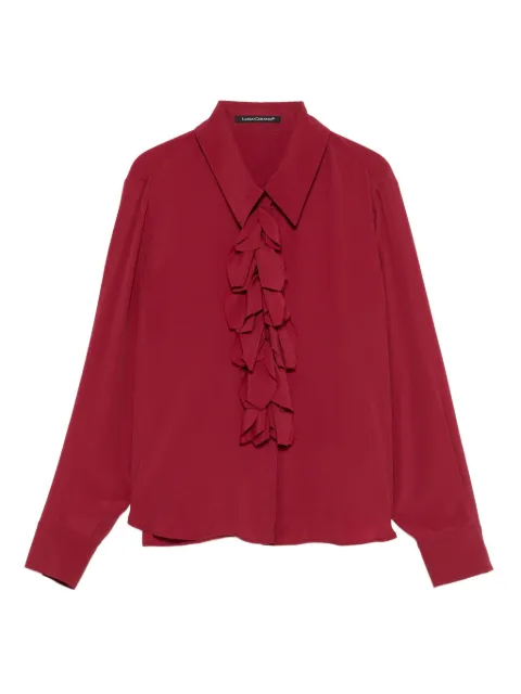 Luisa Cerano ruffled-detail blouse 