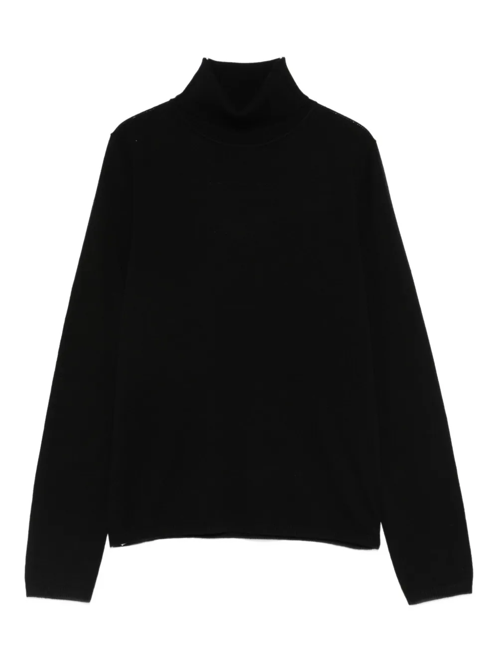 Luisa Cerano turtleneck knitted sweater | Black | Image 1