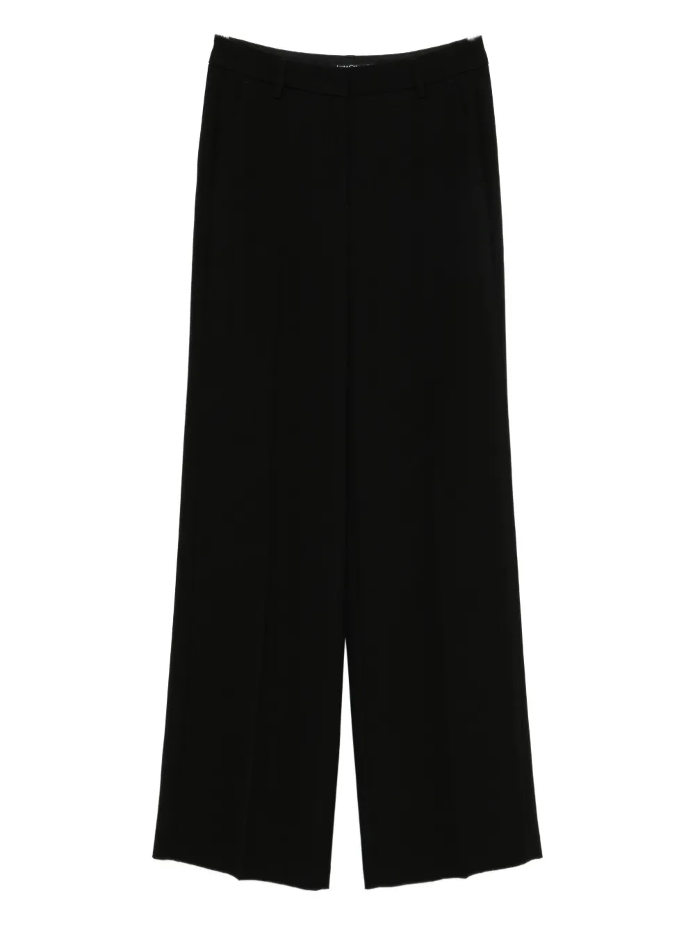 Luisa Cerano Pantaloni sartoriali con chiusura nascosta - Nero