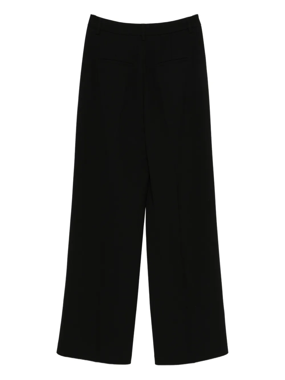 Luisa Cerano Pantalon met verborgen sluiting - Zwart