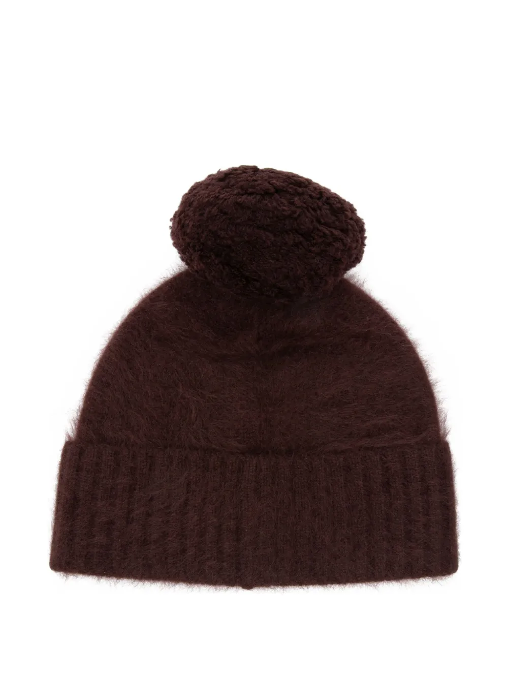 Dorothee Schumacher Muts verfraaid met pompon - Bruin