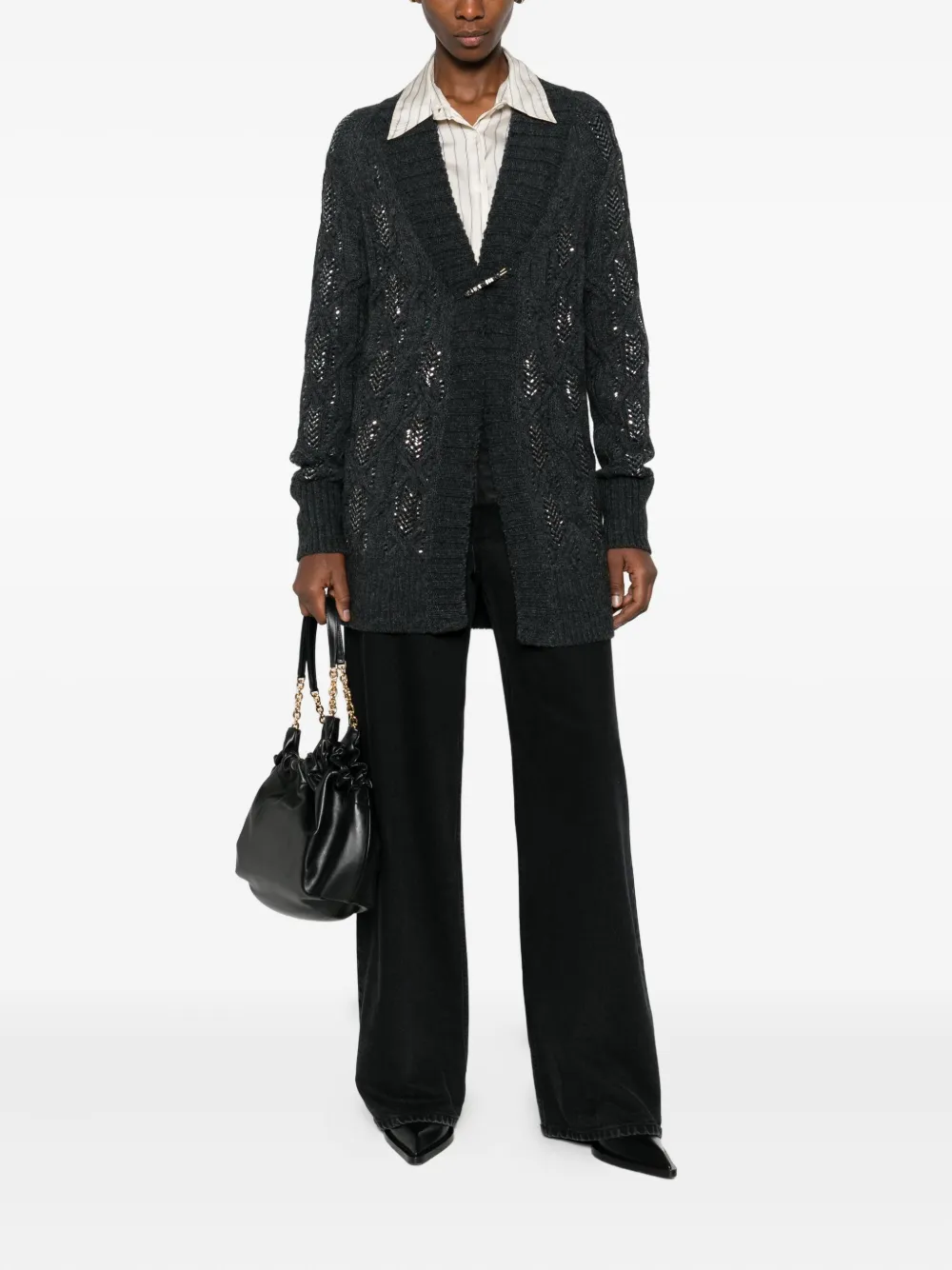 Ermanno Scervino cardigan en maille torsadée | Cardigans | Image 2