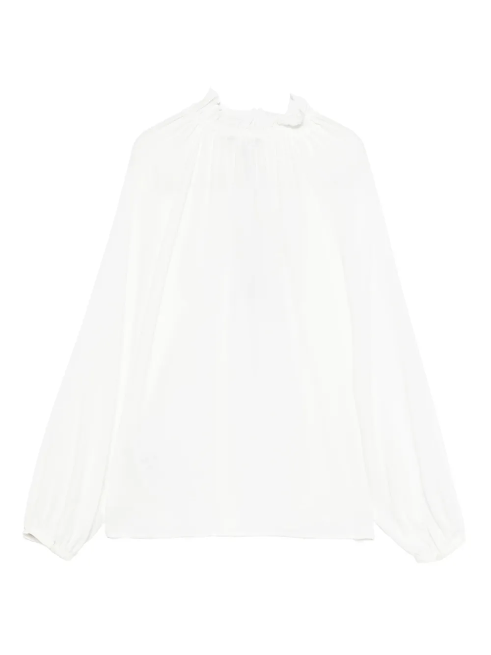 Luisa Cerano Shirt met ruches - Wit
