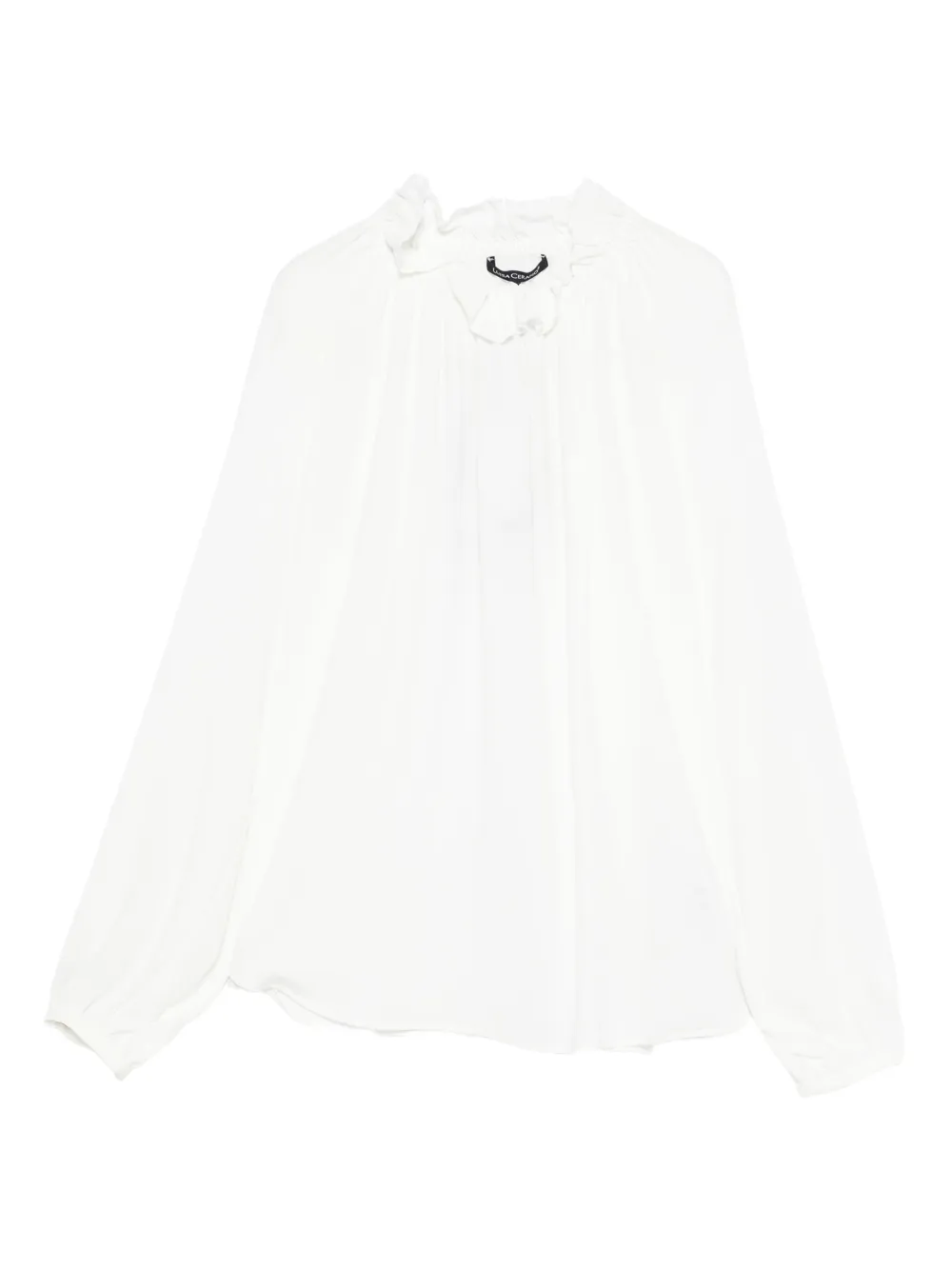 Luisa Cerano ruffled blouse | White | Image 1