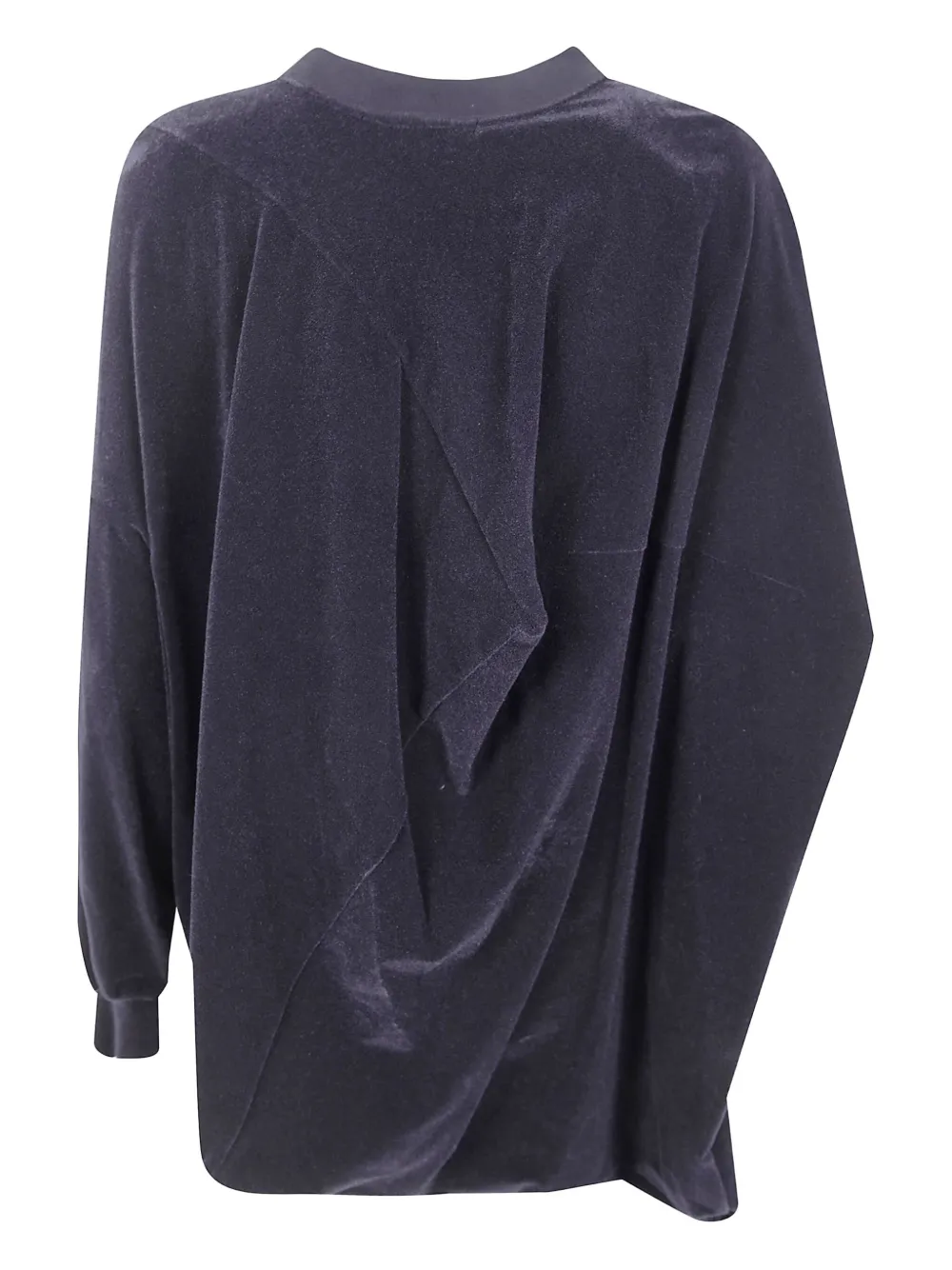 Junya Watanabe draped blouse - Grijs