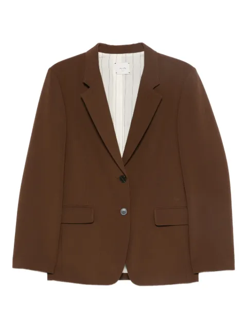 Alysi notched-lapel blazer