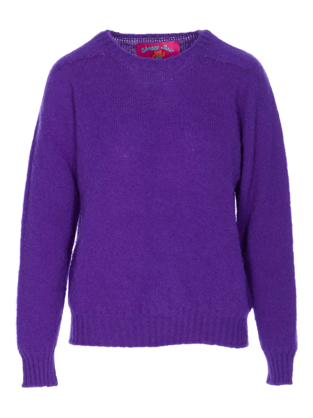 Howlin' Shaggy Bear sweater | Purple | Image 1