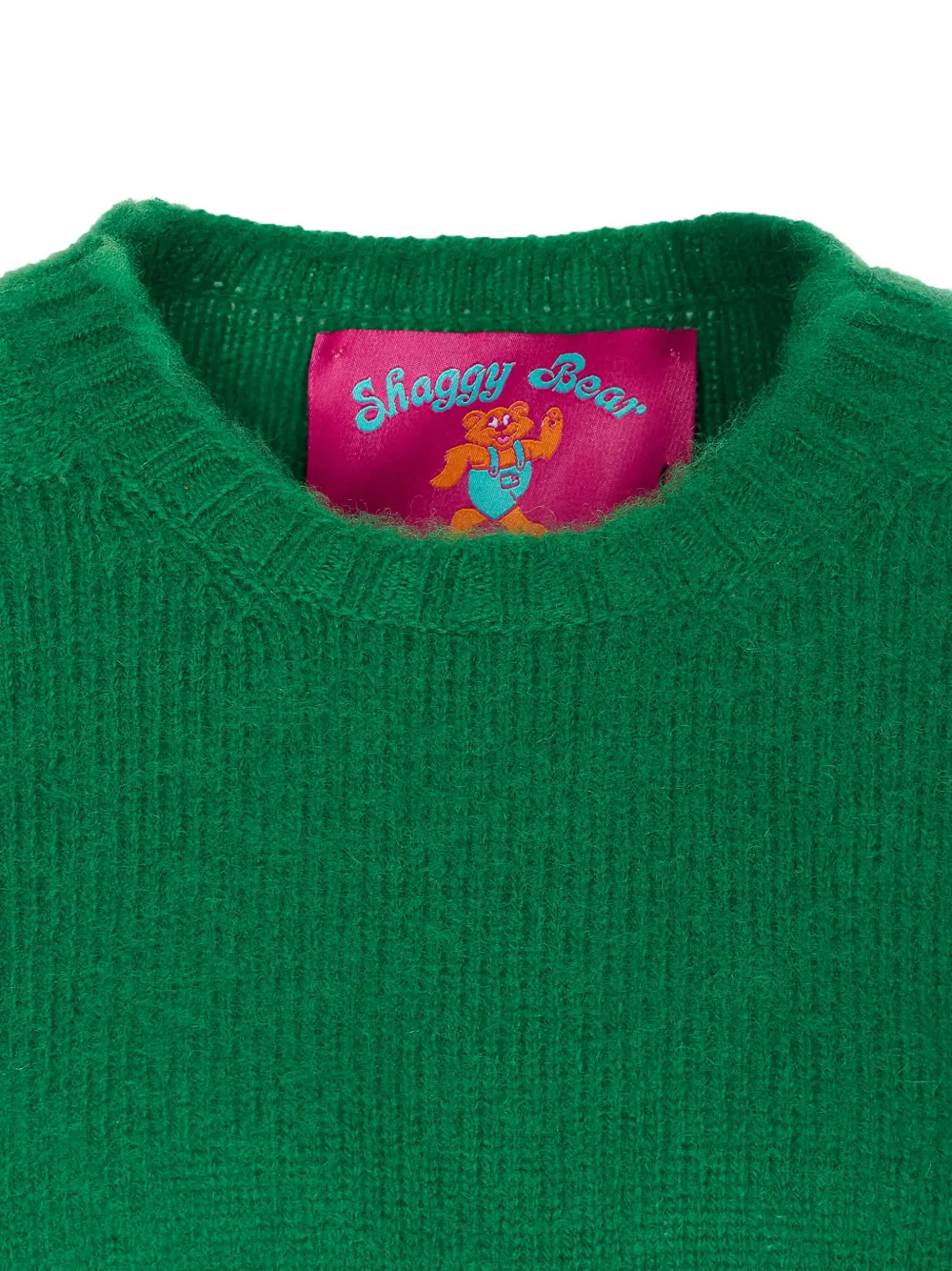 Howlin' Shaggy Bear Sweater In Green