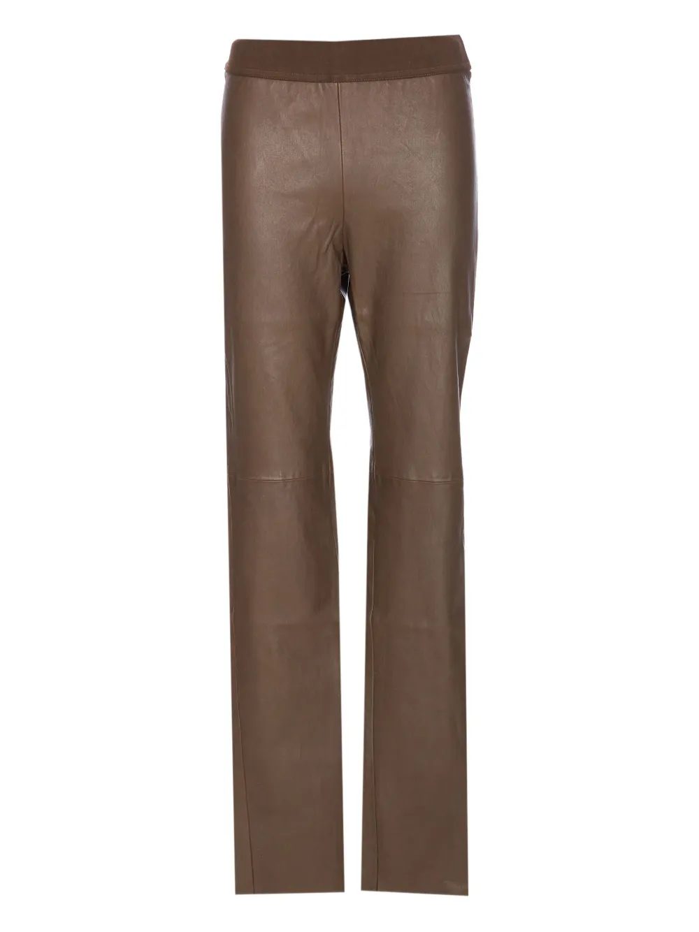 Uma Wang leather leggings | Green | Image 1