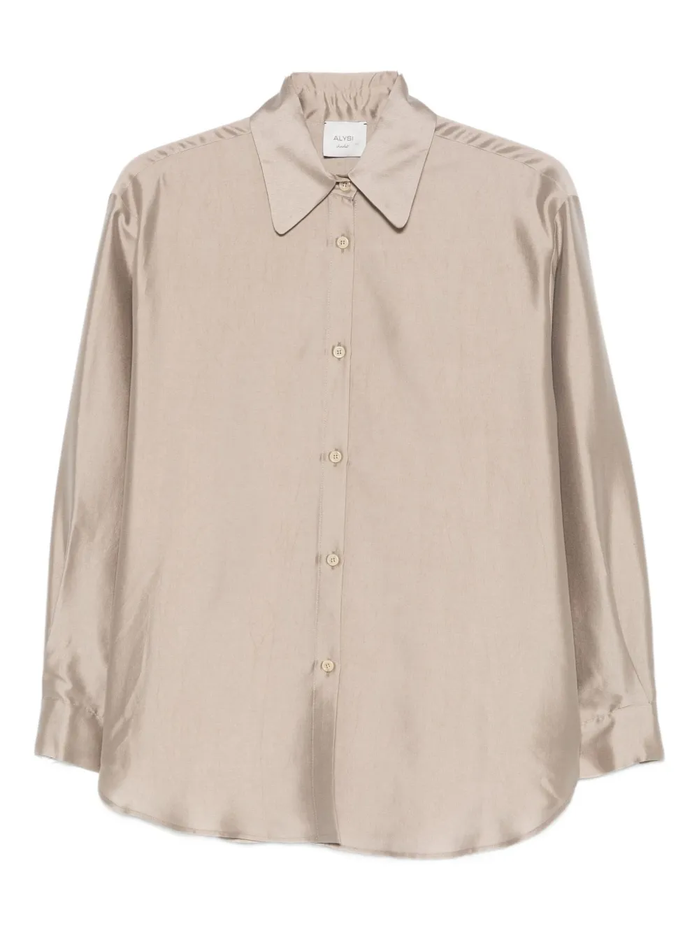 Alysi point-collar shirt | Neutrals | Image 1