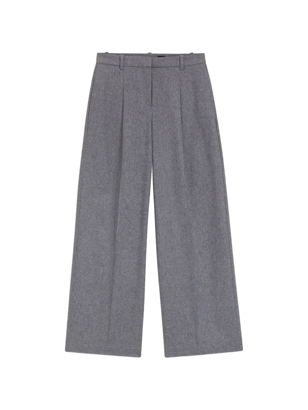 BOSS wide-leg trousers - Grau