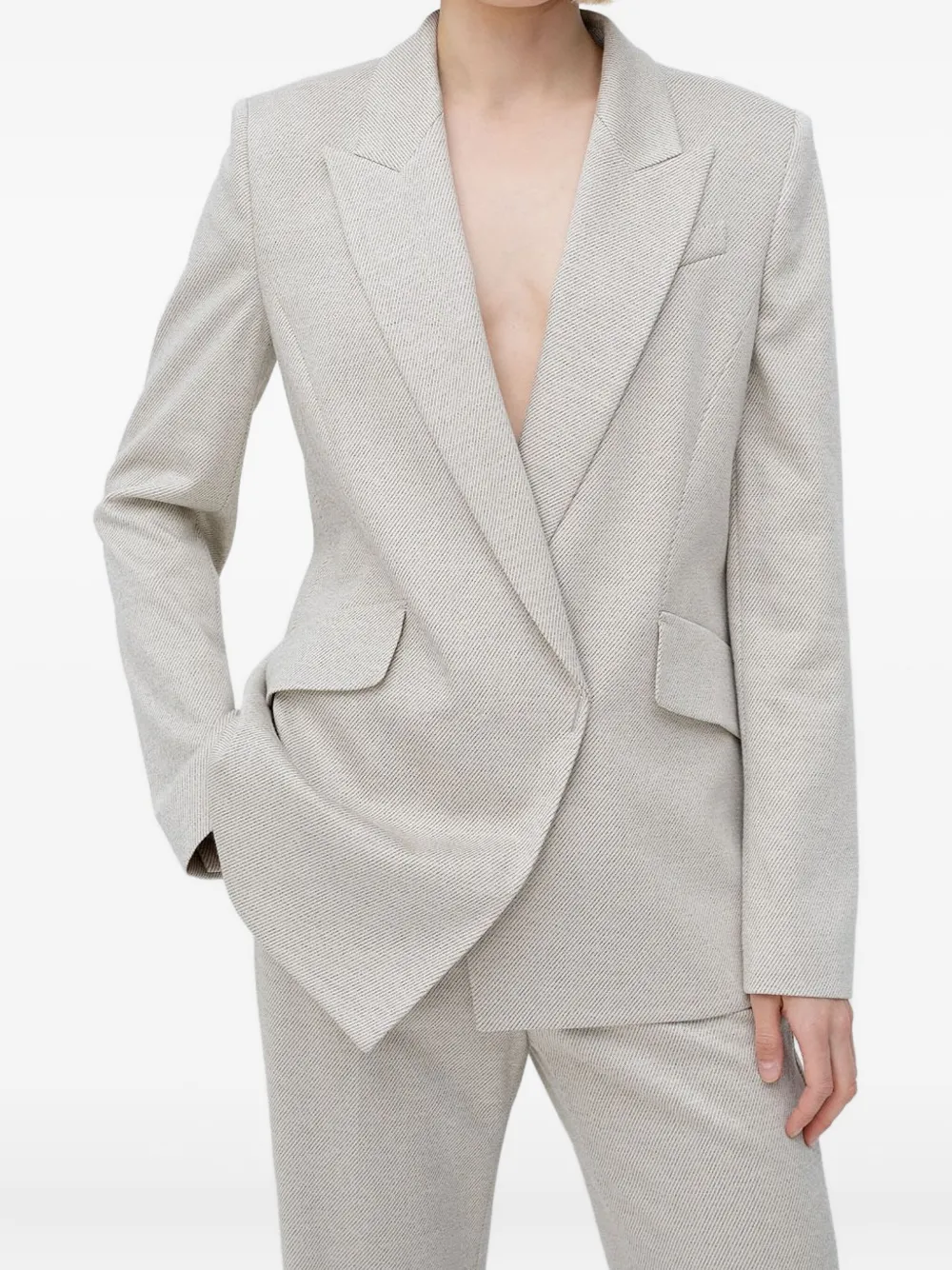 BOSS flap-pocket jacket | Grey | Image 1