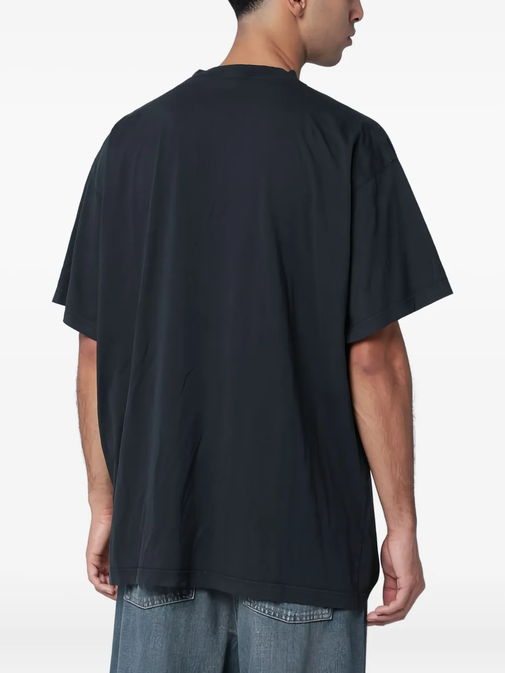 Balenciaga Loop Sports T-shirt met korte mouwen Zwart