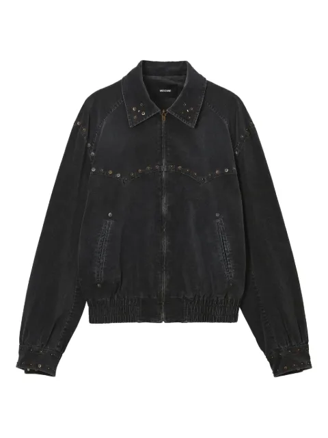 We11done جاكيت بسحاب ومرصع