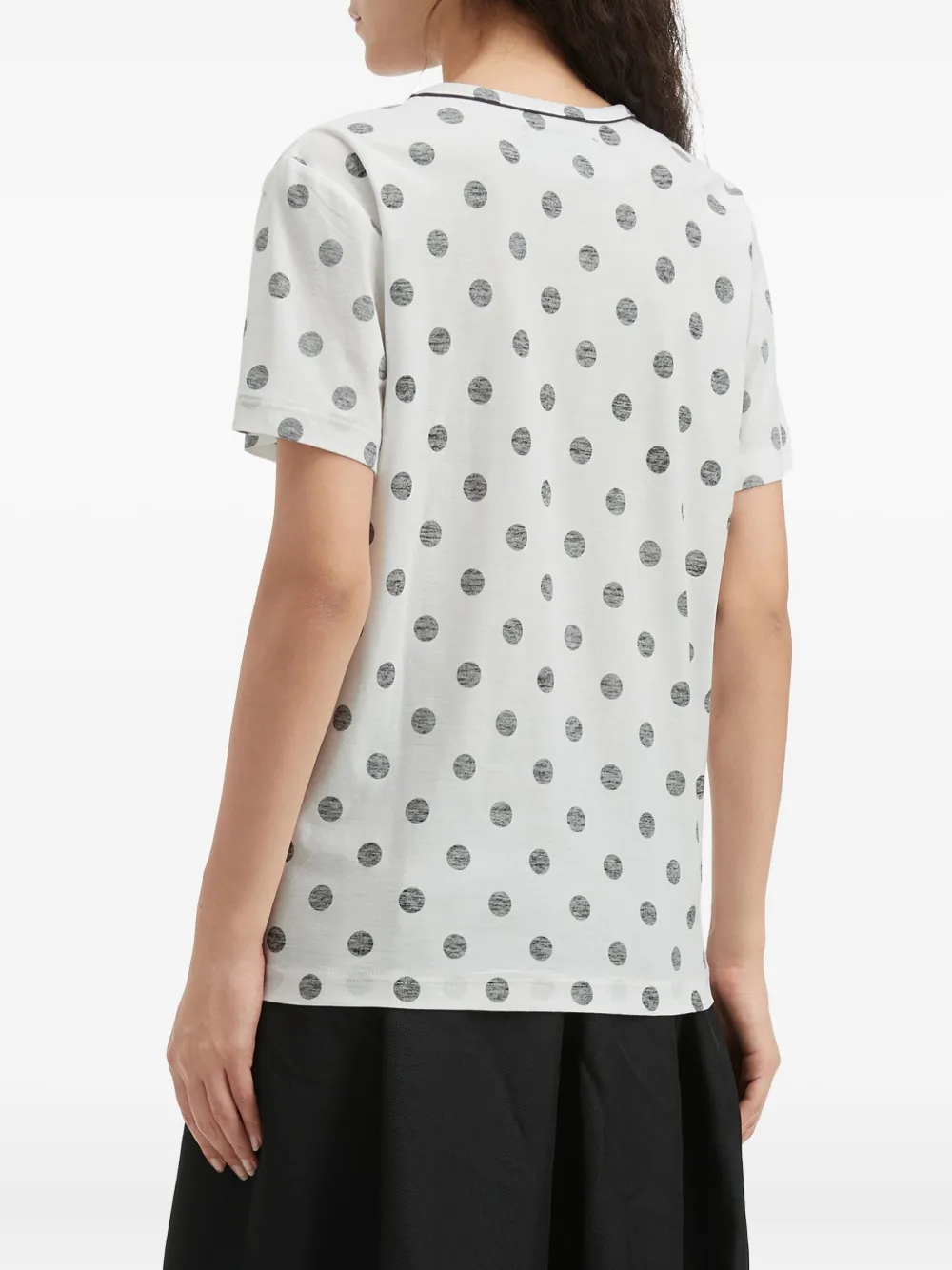 Y's Polka Dot-pattern T-shirt In Multi