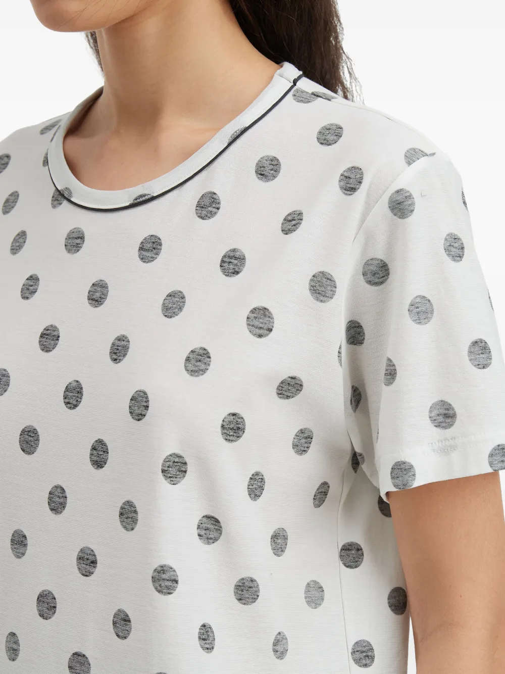 Y's Polka Dot-pattern T-shirt In Multi