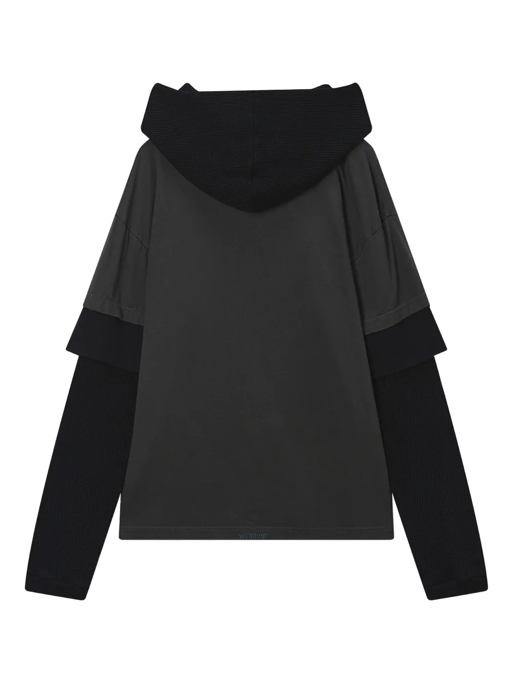 We11done layered top - Grijs