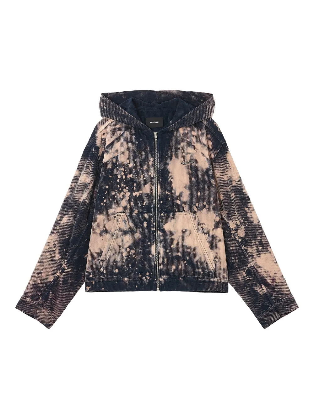 We11 Done Corduroy Hooded Jacket In Multi